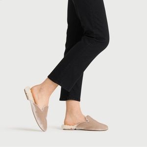 Birdies the Phoebe: Cream Velvet Faux Fur, 8